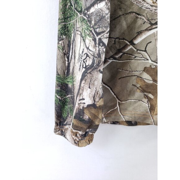 Realtree Long Sleeve Camouflage Shirt Men XL 46-48 Polyester Spandex Blend - Picture 3 of 7